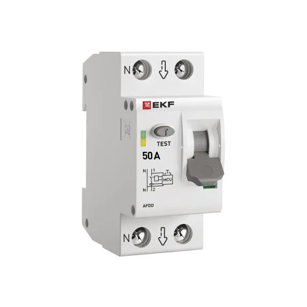 Устройство защиты от дугового пробоя (УЗДП) 1P+N 50А PROXIMA EKF afdd-2-50-pro