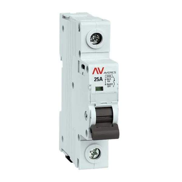 Выключатель нагрузки AVN 1P 25A AVERES EKF avn-1-25-av