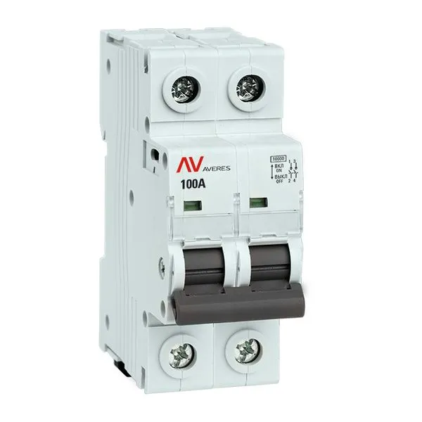 Выключатель нагрузки AVN 2P 100A AVERES EKF avn-2-100-av