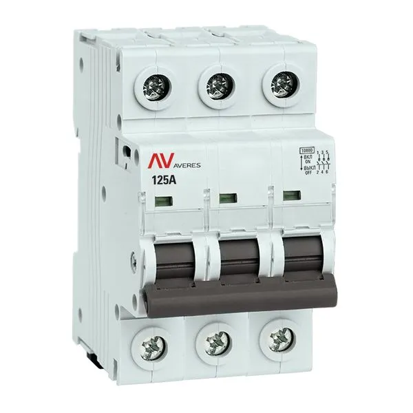 Выключатель нагрузки AVN 3P 125A AVERES EKF avn-3-125-av