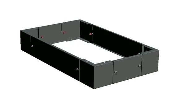 Цоколь 100x800x400мм (ЩРНМ-8L, ЩРНМ-9L) EKF PROxima c-100x800
