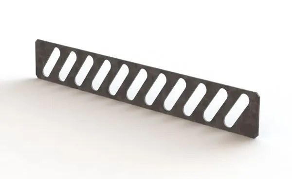 Пластина соединительная h=50 мм RAL EKF c5010-RAL
