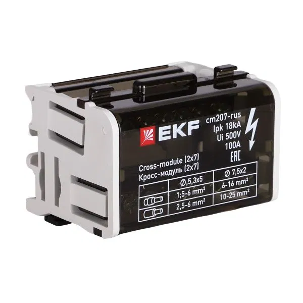 Кросс-модуль (2x7) 100A EKF cm207-rus