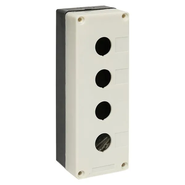 Корпус КП104 пластиковый 4 кнопки белый EKF PROxima cpb-104-w