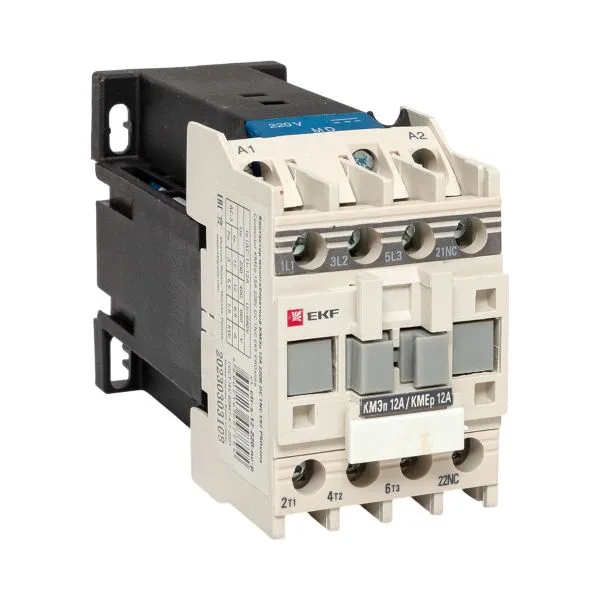 Контактор КМЭп малогабаритный 12А 220В DC 1NC EKF PROxima ctr-s-12-220-nc-p
