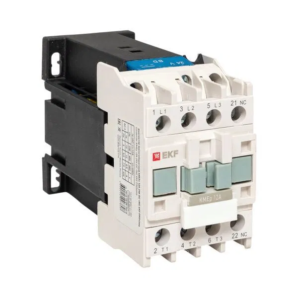 Контактор КМЭп 12А кат. 24В DC 1НЗ PROxima EKF ctr-s-12-24-1nc-p