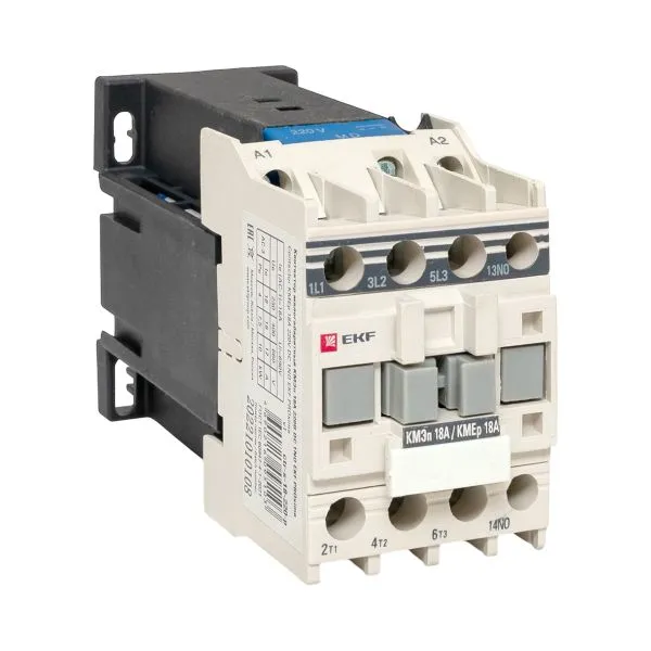 Контактор КМЭп 18А кат. 220В DC 1НО PROxima EKF ctr-s-18-220-p