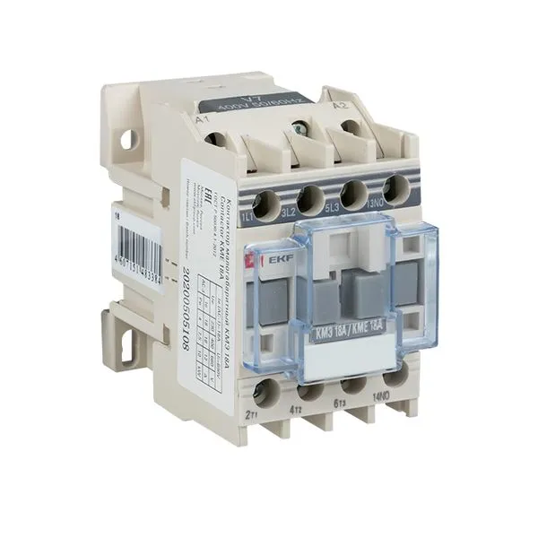 Контактор КМЭ малогабаритный 18А 380В 1NO EKF PROxima ctr-s-18-380