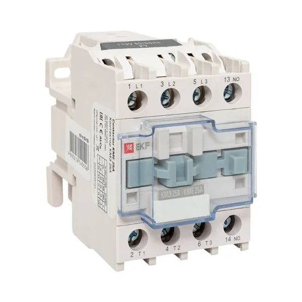 Контактор КМЭ 25А кат. 110В AC 1НЗ PROxima EKF ctr-s-25-110-nc
