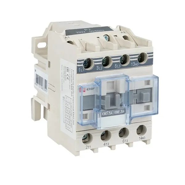 Контактор КМЭ малогабаритный 25А 24В 1NO EKF PROxima ctr-s-25-24