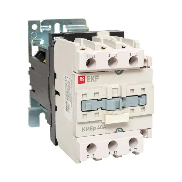 Контактор КМЭп малогабаритный 40А 24В DC 1NO 1NC EKF PROxima ctr-s-40-24-nc-p