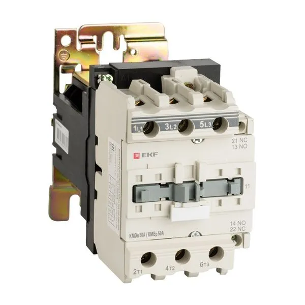 Контактор КМЭп малогабаритный 50А 220В DC 1NO 1NC EKF PROxima ctr-s-50-220-nc-no-p