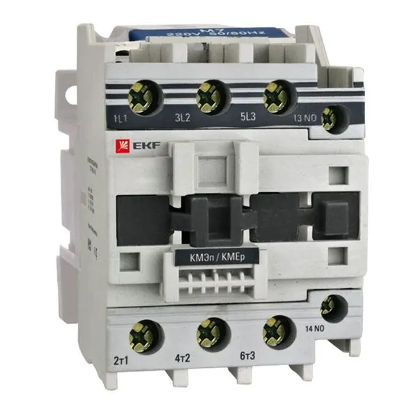 Контактор КМЭп малогабаритный 80А 24В DC 1NO 1NC EKF PROxima ctr-s-80-24-nc-p