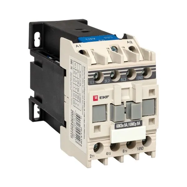 Контактор КМЭп 9А кат. 110В DC 1НО PROxima EKF ctr-s-9-110-p