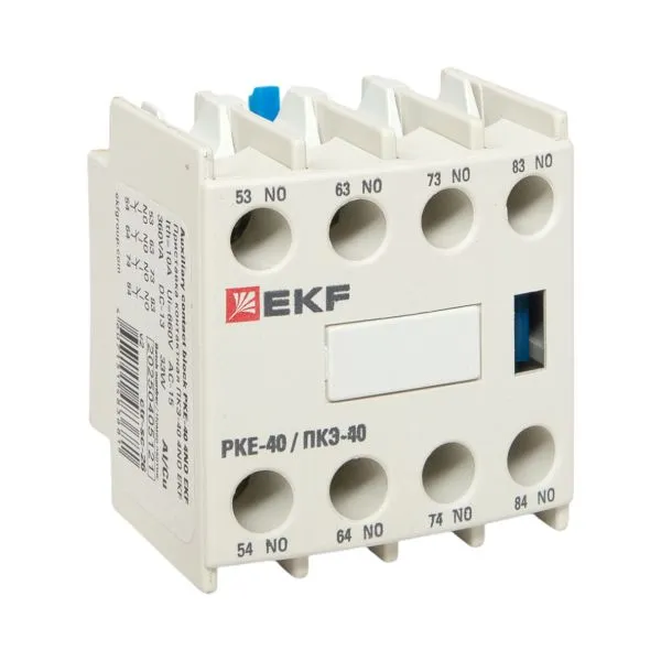 Приставка контактная ПКЭ-40 4NO EKF PROxima ctr-sc-26
