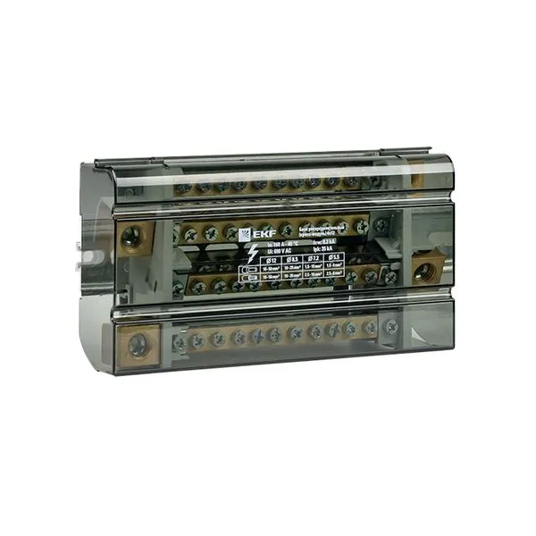 Блок распределительный (кросс-модуль) 160A (4x12) EKF PROxima db-160-4x12