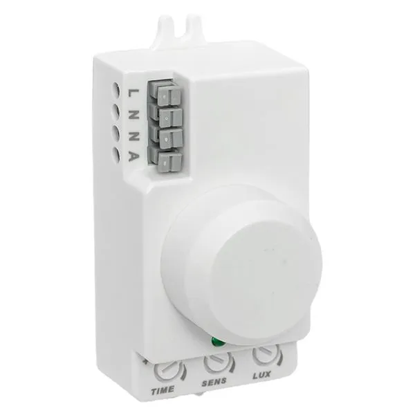 Датчик движения микроволновый MW-700 1200Вт 360град. до 10м IP20 бел. PROxima EKF dd-mw-700