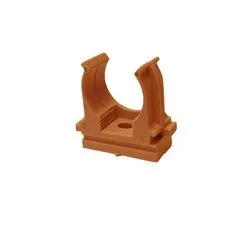 Крепеж-клипса для монтаж. пист. d25 мм (100 шт) оранжевая EKF-Plast derjp-z-25o EKF