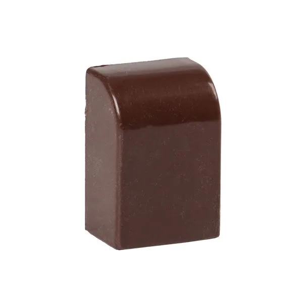 Заглушка (16x16) (4 шт) темное дерево EKF-Plast ecd-16-16x4 EKF