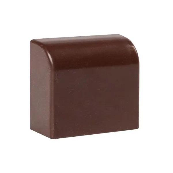 Заглушка (40x25) (4 шт) темное дерево EKF-Plast ecd-40-25x4 EKF