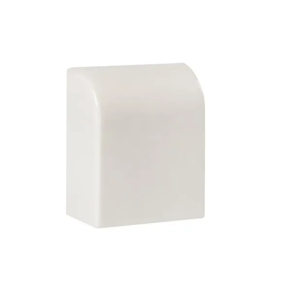 Заглушка (20x10) (4 шт) белая EKF-Plast ecw-20-10x4 EKF