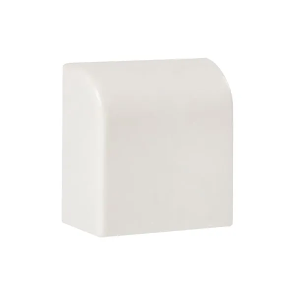 Заглушка (25x16) (4 шт) белая EKF-Plast ecw-25-16x4 EKF
