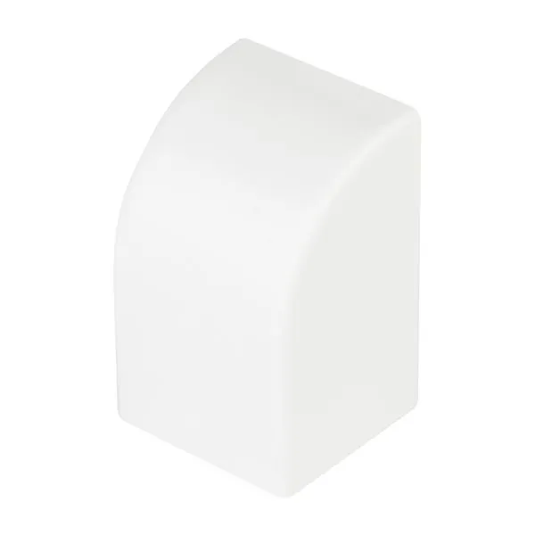 Заглушка (25x25) (4 шт) белая EKF-Plast ecw-25-25x4 EKF