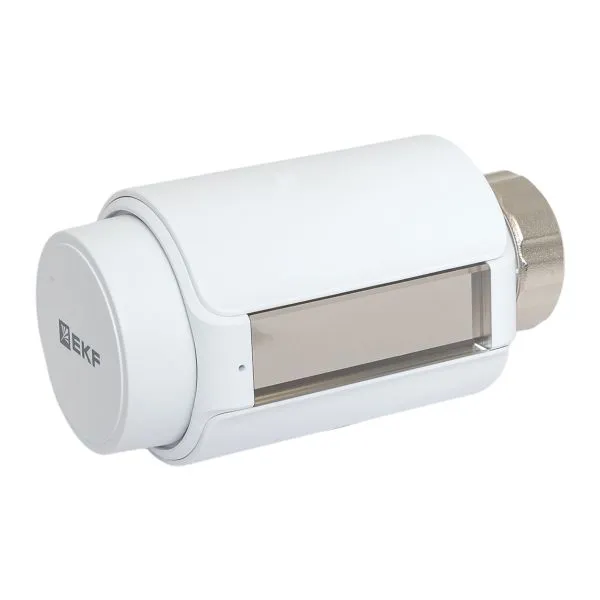 Умный терморегулятор для радиатора отопления (термоголовка) Zigbee EKF Connect ett-8