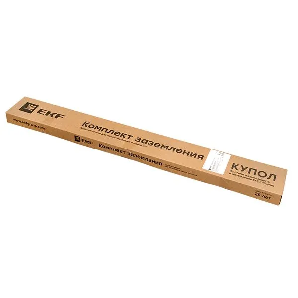 Комплект заземления 3м (стержни D=20мм) безмуфтовый HZ EKF gc-24301