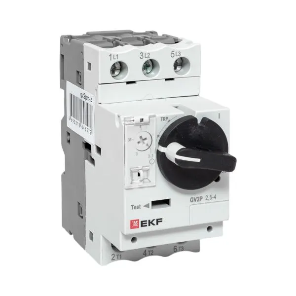 Автомат пуска двигателя GV2P 2,5-4А EKF gv2pm-4