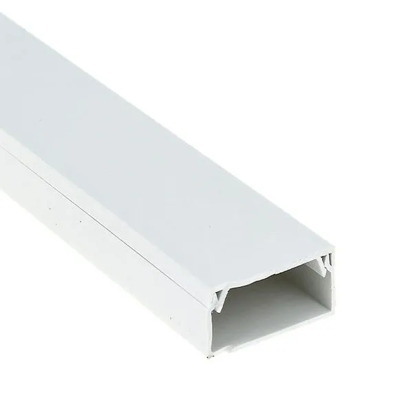 Канал кабельный (40x25) (24 м) белый EKF-Plast kk-40-25 EKF