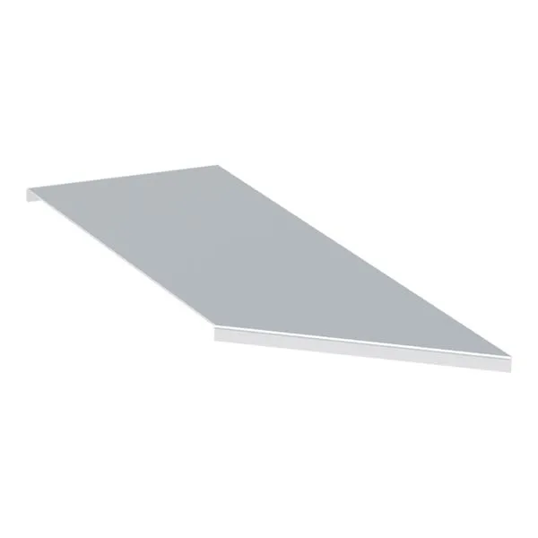 Крышка для переходника по ширине центрального лестничного усиленная 100x700x300 мм (2 мм) EKF kwcltp100x700x300-2