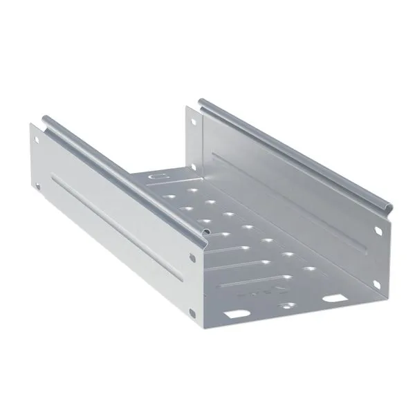 Лоток неперфорированный 80x300x3000-0,8 мм RAL EKF L8030000-RAL