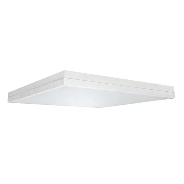 LED luminaire DVO-1002 36W 4000K IP54 595x595x55 opal panel EKF LPL-1002-O-36-4000-54