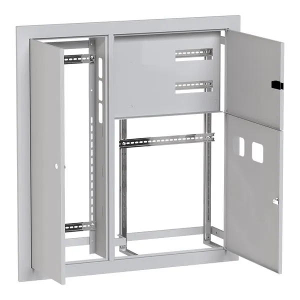 Щит этажный 2кв. слаботочка слева (1000х950х160) Basic EKF mb28-v-2z