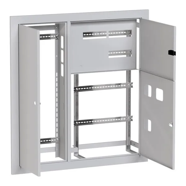 Щит этажный 3кв. слаботочка слева (1000х950х160) Basic EKF mb28-v-3z