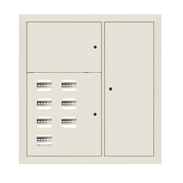 Щит этажный 7 кв. RAL9001 (1000x950x150) EKF Basic mb28-v-7-r9001