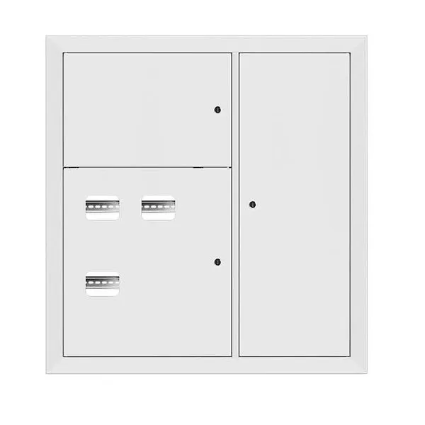 Щит этажный 3 кв. RAL9003 (1000x950x150) EKF PROxima mb29-v-3-ral9003