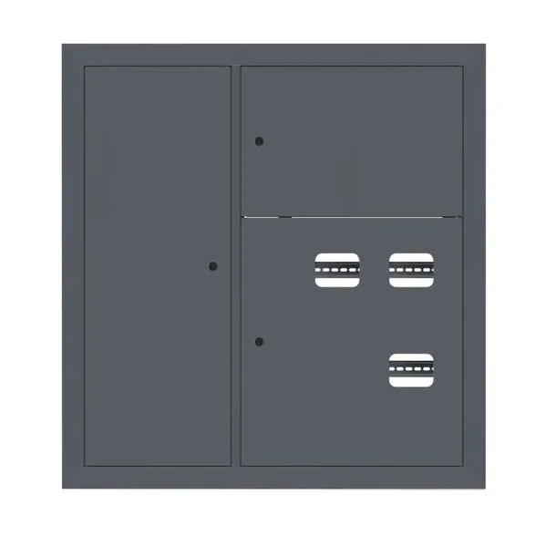 Щит этажный 3 кв. слаботочка слева RAL7016 (1000x950x150) EKF PROxima mb29-v-3z-ral7016