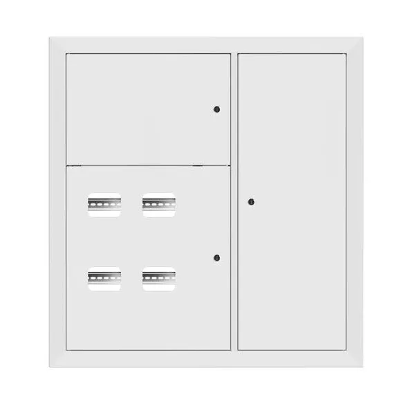 Щит этажный 4 кв. RAL9003 (1000x950x150) EKF PROxima mb29-v-4-ral9003