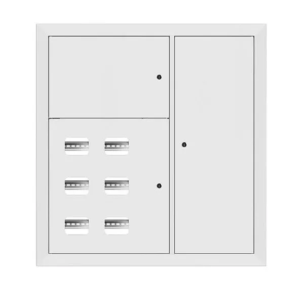 Щит этажный 6 кв. RAL9003 (1000x950x150) EKF PROxima mb29-v-6-ral9003