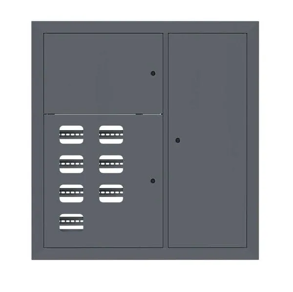 Щит этажный 7 кв. RAL7024 (1000x950x150) EKF PROxima mb29-v-7-ral7024