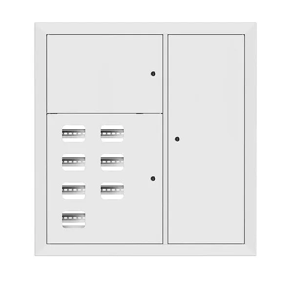 Щит этажный 7 кв. RAL9003 (1000x950x150) EKF PROxima mb29-v-7-ral9003