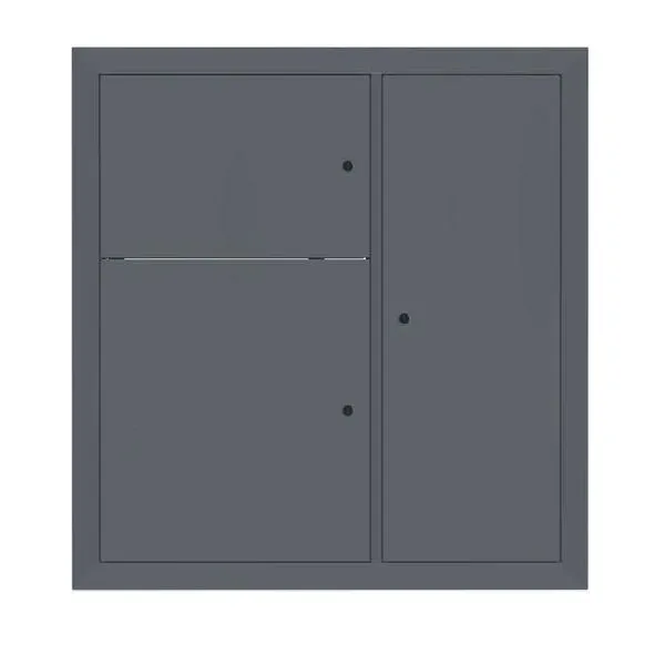 Щит этажный до 8 кв. без окон RAL7024 (1000x950x150) EKF PROxima mb29-v-bo-ral7024