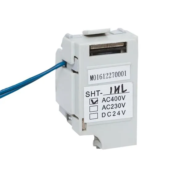 Расцепитель независимый (SHT) для AV POWER-1 ETU AC 400В левый EKF mccb-1L-SHT-ETU-ac400-av