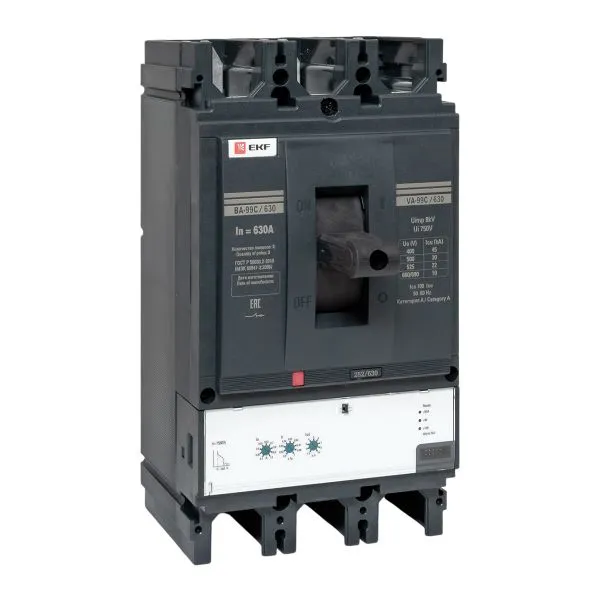 Выключатель автоматический 3п 630/630А 45кА ВА-99C Compact NS PROxima EKF mccb99C-630-630