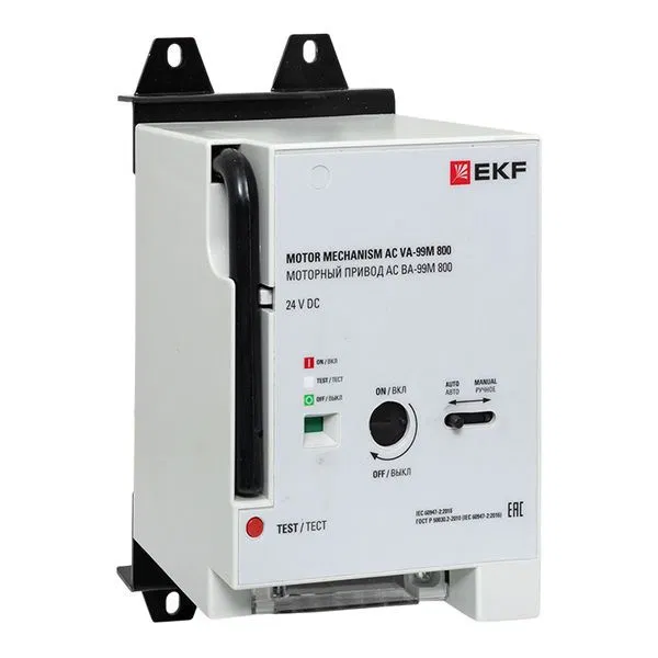 Привод моторный CD2 24В DC ВА-99М 800 EKF mccb99m-800-cd2-24dc