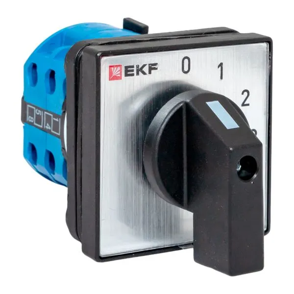 Переключатель кулачковый ПК-1-101 10А 1P «0-1-2-3» IP65 EKF pk-1-101-10-65