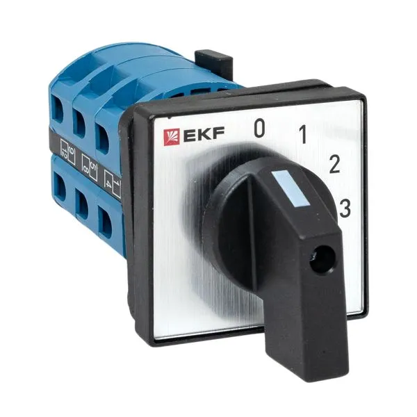 Переключатель кулачковый ПК-1-102 25А 2P «0-1-2-3» EKF PROxima pk-1-102-25