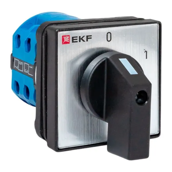Переключатель кулачковый ПК-1-13 10А 3P «0-1» IP65 EKF pk-1-13-10-65